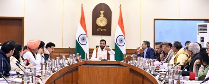 Haryana Cabinet Meeting मंत्रिमंडल की बैठक में कुल 21 एजेंडे रखे गए, जिनमें से 19 को स्वीकृति Haryana Cabinet Meeting मंत्रिमंडल की बैठक में कुल 21 एजेंडे रखे गए, जिनमें से 19 को स्वीकृति