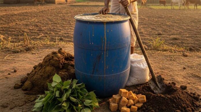 Jeevamrit Benefits: जानें कैसे तैयार करें जीवामृत, फसल होगी दोगुनी, खर्च होगा आधा Jeevamrit Benefits: जानें कैसे तैयार करें जीवामृत, फसल होगी दोगुनी, खर्च होगा आधा