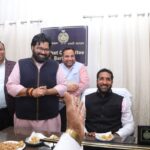 MP Kartikeya Sharma ने मार्केट कमेटी बरवाला के नवनिर्वाचित चेयरमैन के शपथ ग्रहण एवं सम्मान समारोह में की शिरकत 