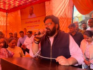 MP Kartikeya Sharma ने अंबाला शहर विधानसभा के विभिन्न ग्रामीण व शहरी इलाकों का किया दौरा, लोगों की समस्याएं सुनी