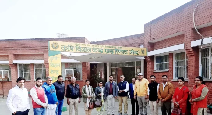 NITI Aayog Team : नीति आयोग की विशेषज्ञ टीम ने कृषि विज्ञान केंद्र का किया विस्तृत मूल्यांकन