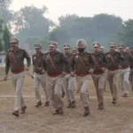 Panchkula Police displayed discipline during the General Parade, with police personnel running, and the ERV and riders remaining alert at all times.