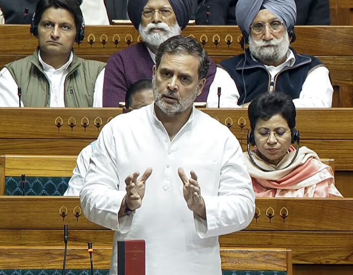 Rahul Gandhi Speech in Parliment : भाजपा लोकतंत्र को डैमेज कर रही : राहुल गांधी Rahul Gandhi Speech in Parliment : भाजपा लोकतंत्र को डैमेज कर रही : राहुल गांधी