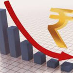 Rupee continues to fall : डॉलर के मुकाबले भारतीय मुद्रा अपने निम्नतम स्तर पर पहुंची