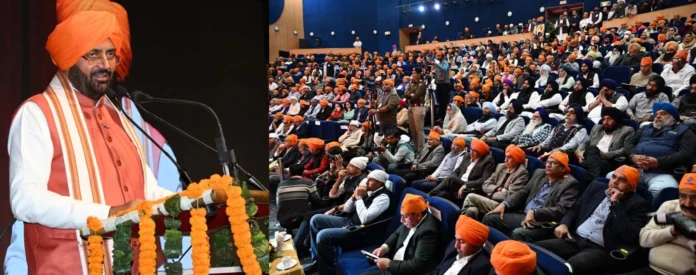 Shri Guru Tegh Bahadur Sahib Ji is an immortal legacy of truth, sacrifice and humanity Nayab Singh Saini Shri Guru Tegh Bahadur Sahib Ji is an immortal legacy of truth, sacrifice and humanity Nayab Singh Saini