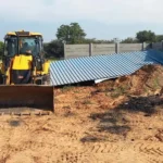 Yellow Paws launched a massive campaign to demolish illegal constructions at three locations.