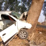 Jind Accident : बारातियों की कार पेड़ से टकराई, दुल्हे के भाई तथा भाभी की मौत