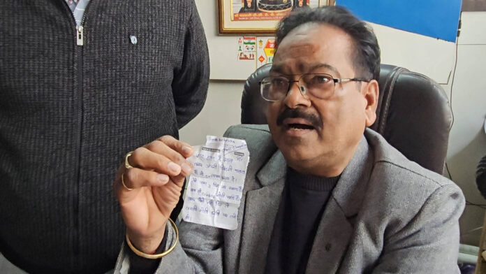 Jind News : नरवाना में दिन दहाड़े बदमाश ने व्यापारी से मांगी 50 लाख की चौथ 