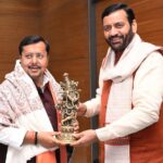 CM Nayab Singh Saini भाजपा के नवनियुक्त कार्यकारी राष्ट्रीय अध्यक्ष नितिन नबीन को बधाई देने पहुंचे नई दिल्ली