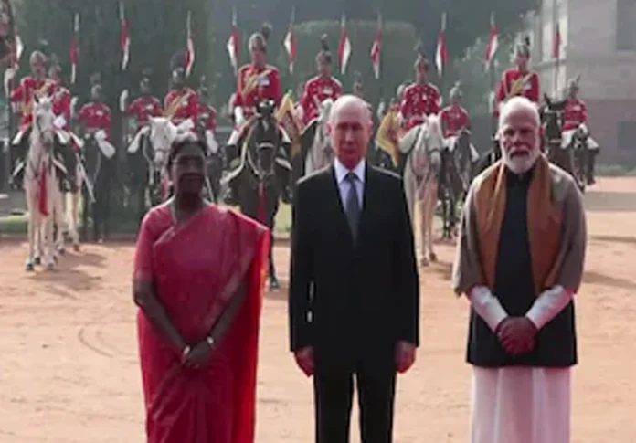 Vladimir Putin India Visit Live